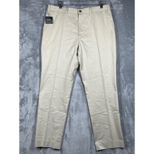 Indochino Made To Measure Mens  34X28 Dress Pants Tan Chinos Business Casual